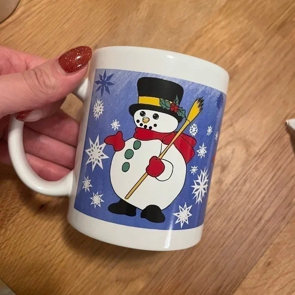 Snowman winter‎ holidays mug