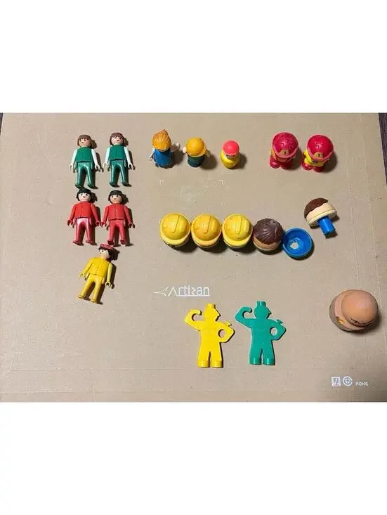 Vintage 70’s toys lot - little people Fischer price geobra figures tonka