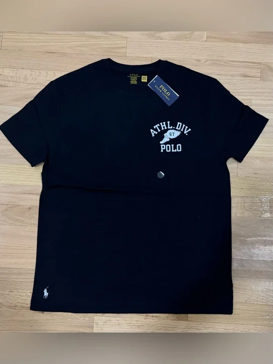 Polo Ralph Lauren Men's P-Wing 1967 Graphic Pony Print T-Shirt Black NWT S-XXL