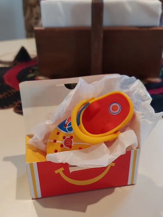 McDonald's Courtside Crocs Toy 6 Clog Happy Meal Kid's Toy -New!