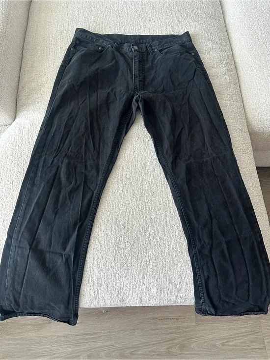 Polo by Ralph Lauren Men's Straight Black Jeans