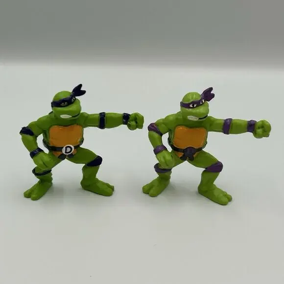 1990 Bullyland Handpainted Teenage Mutant Ninja Hero Turtles Figures Toys Mirage