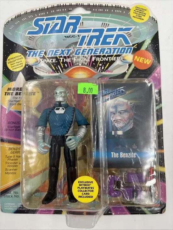 Star Trek TNG Benzite Action Figure Playmates 1993 Vintage New