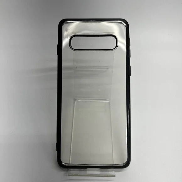 ✅Samsung Galaxy S10 Case Clear Transparent Slim Flexible TPU Bumper Cover#️⃣0004