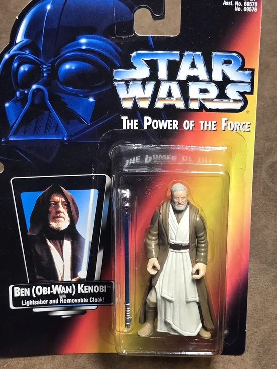 Vintage 1995 Star Wars POTF Ben Obi-Wan Kenobi Action Figure NIB
