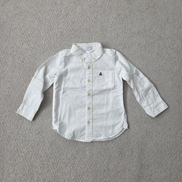 Never Worn GAP White Button Down Kids Shirt