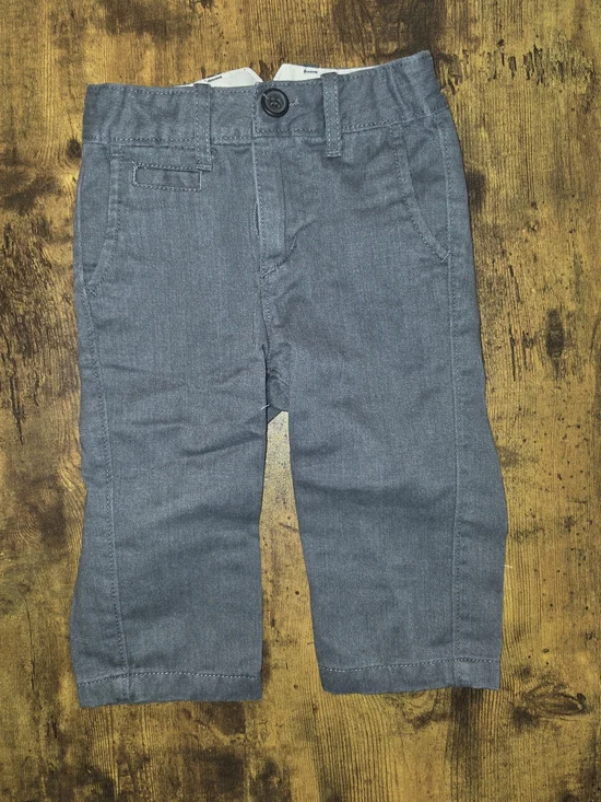 BABY GAP Boys Gray Casual Pants
