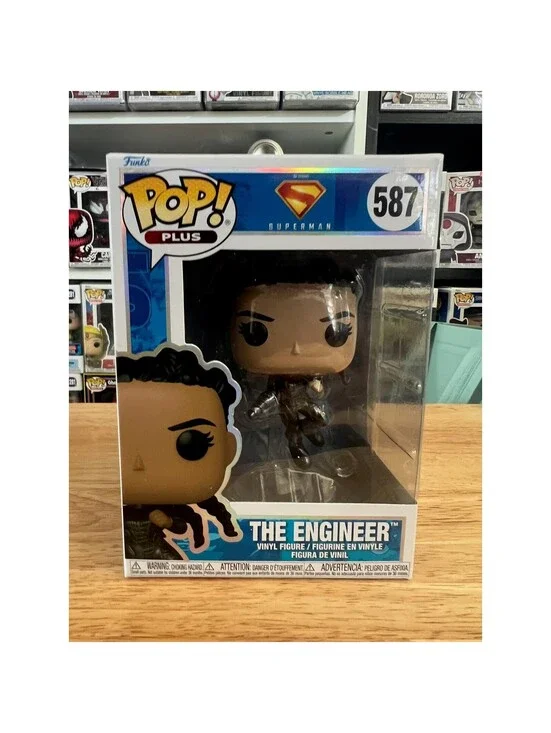 The Engineer Superman Funko Pop Plus #587 Movies Dc Comics Detective Films