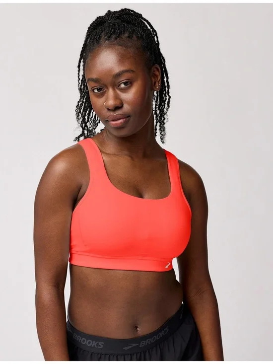 Brooks | Women's Convertible 2.0 High Impart Sports Bra Neo Cayenne Size 40B NWT