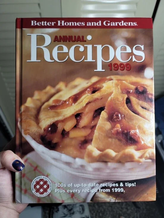Better Homes And Gardens Annual Recipes 1999