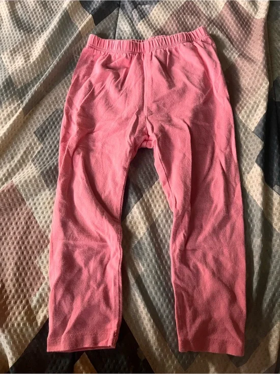 GAP Pink Fleece Leggings for Kids