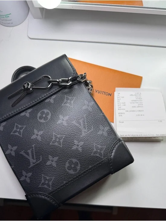 Louis Vuitton Black Monogram Canvas Nano Steamer