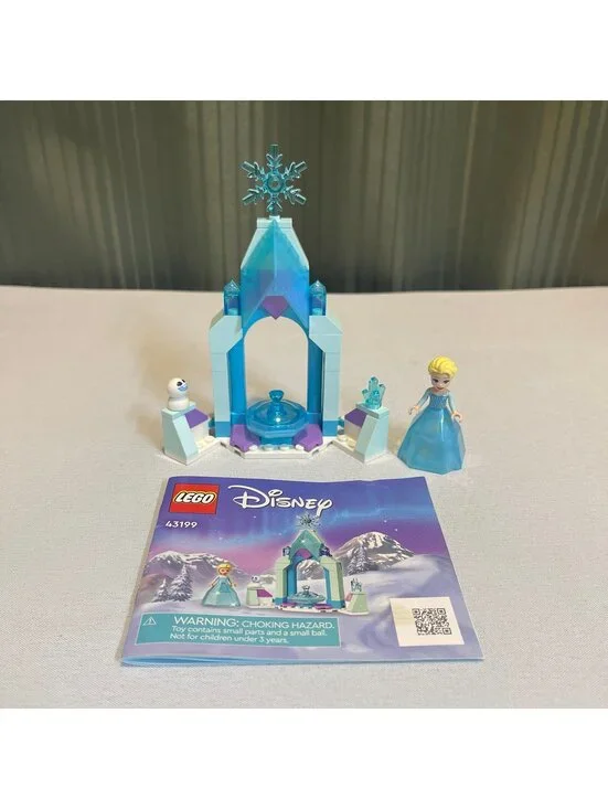 LEGO Disney Elsa's Castle Courtyard 43199 Building Set