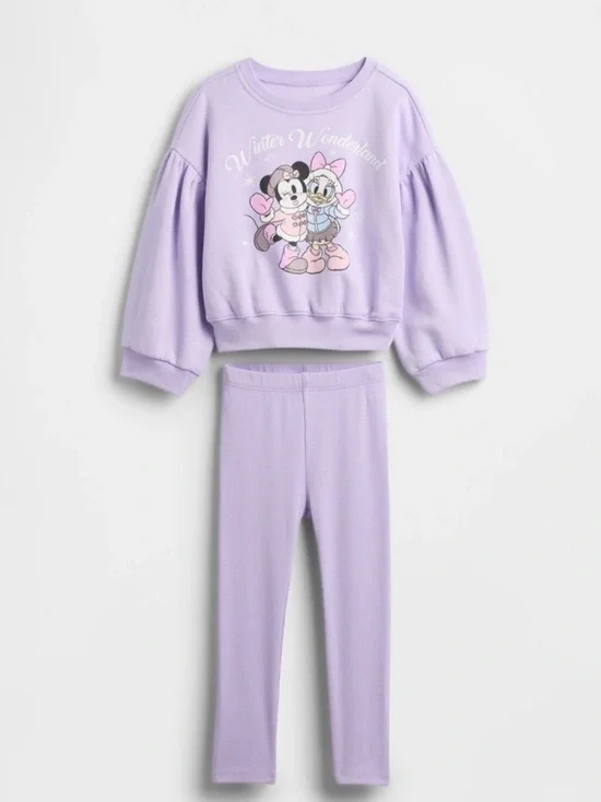 Baby GAP Disney Minnie Mouse & Daisy Duck Sweatshirt Set 12-18M