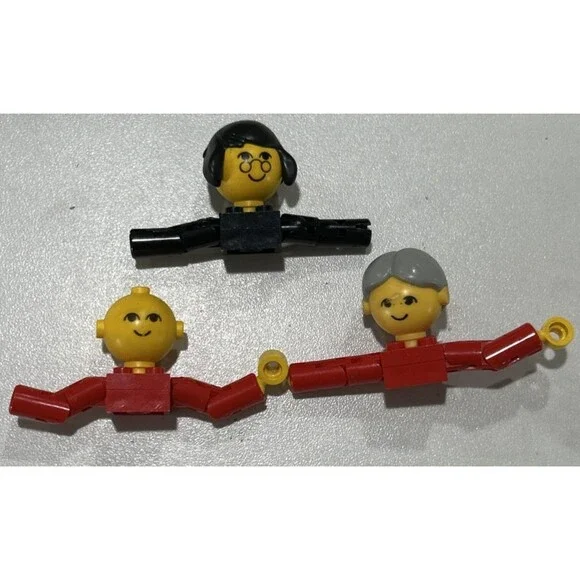 Vintage LEGO 1970's Family Figures Heads