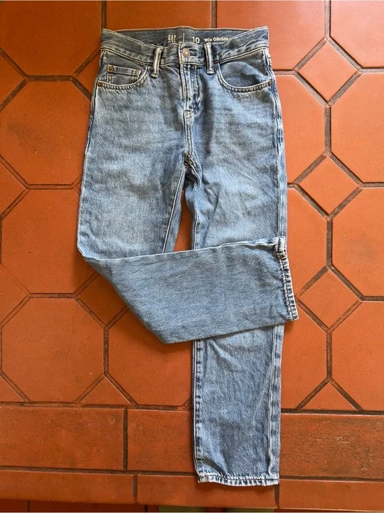 Gap, kids relaxed straight jeans size 10