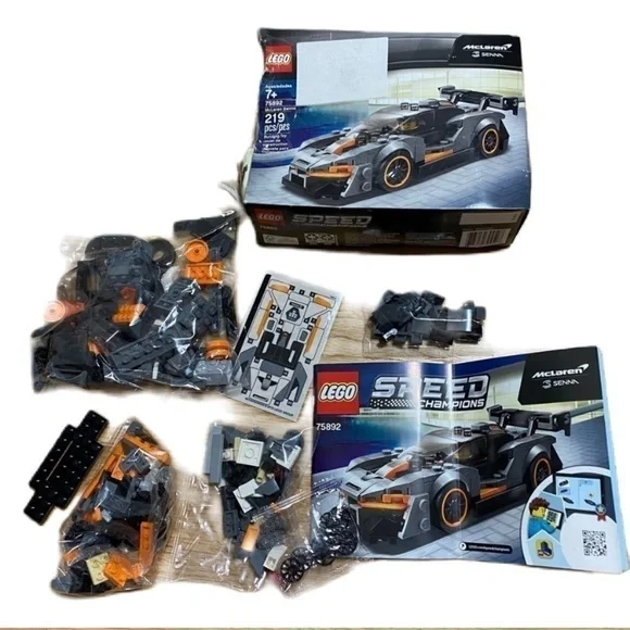 Lego 75892 McLaren Senna Car Building Block Set Kids Toy