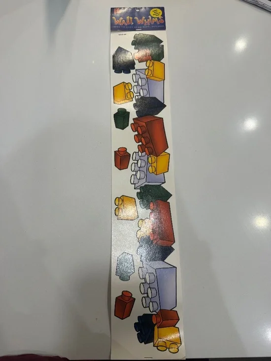 Wall Whims Builder Bricks Border New