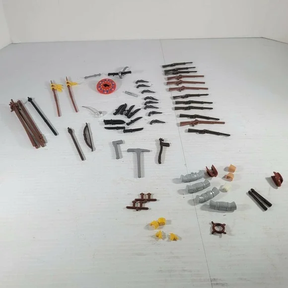 Playmobil Items Gear Lot Multi Western Native Set Colonial Pioneer Vintage 70s