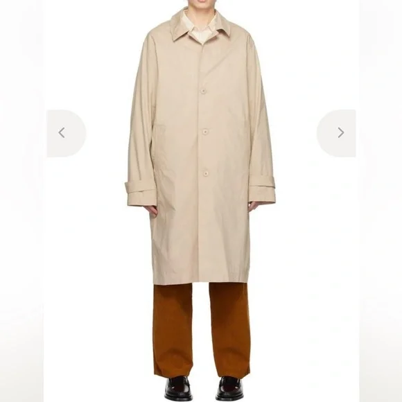 Saturdays Men’s NYC Clyde Classic Khaki Trench Coat XL NWT