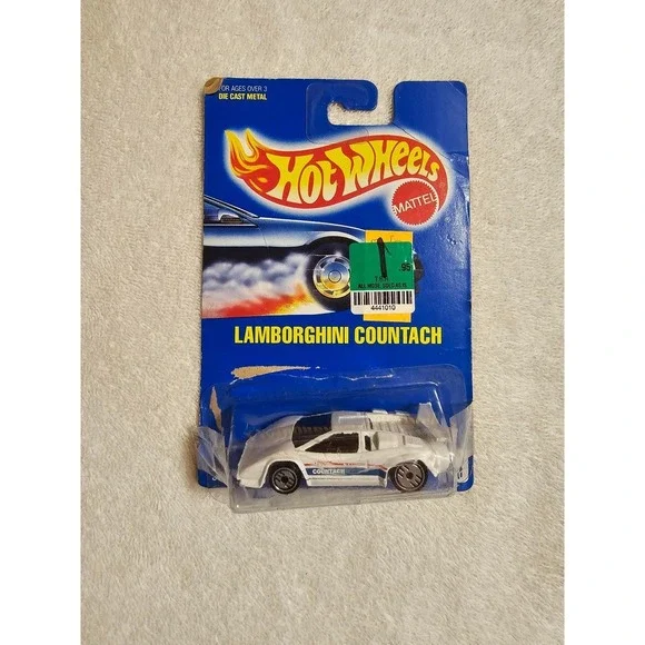 Hot Wheels Lamborghini Countach 1991 Speed Fleet Diecast Car‎ New
