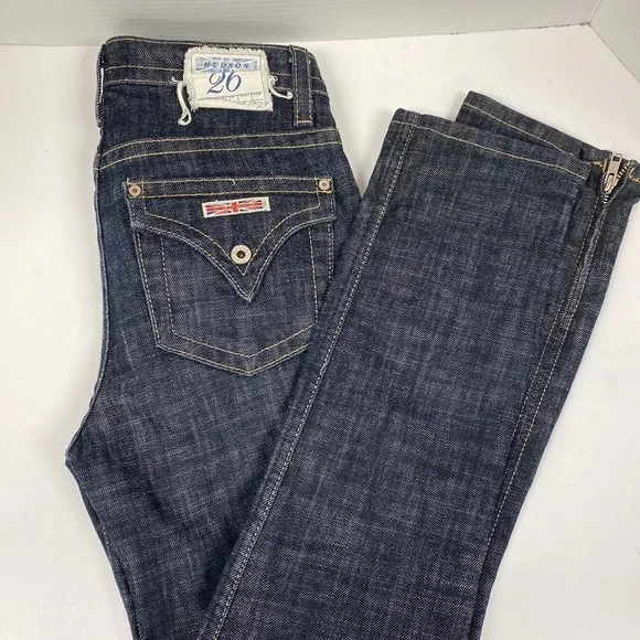 Hudson Women’s Jeans with Zippered Split Hem