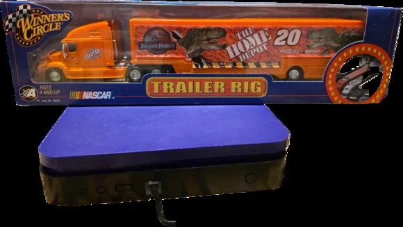 Tony Stewart #20 Home Depot Jurassic Park Trailer Rig 1:64 Sealed Hauler Nascar