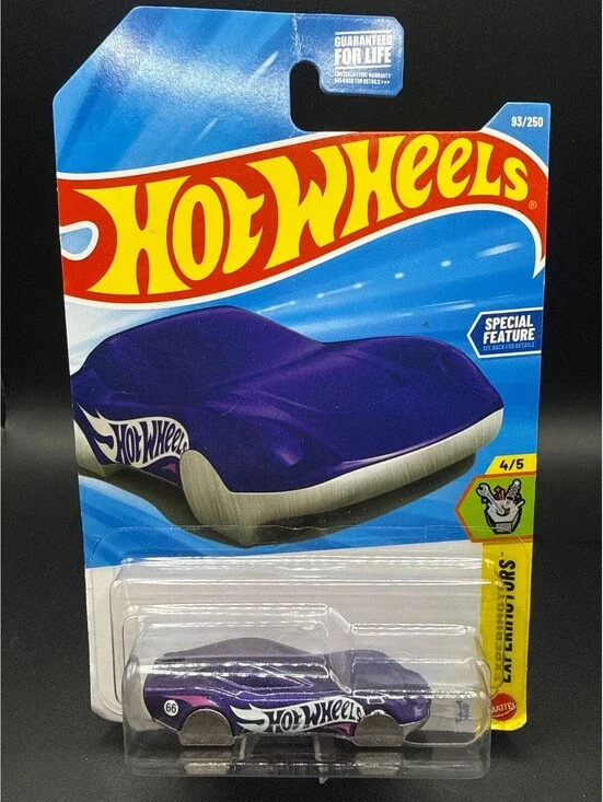 Hot Wheels Coupe Clip - Experimotors 4/5 (Purple) - New on Card - 93/250