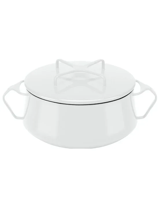 Dansk Kobenstyle Lenox White Casserole Dutch Oven 2 Qt White