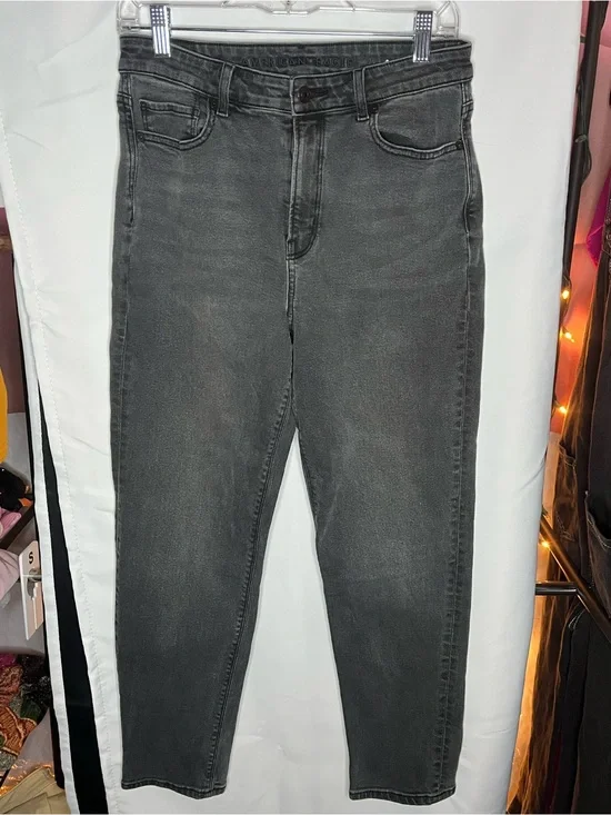 American Eagle Outfitters High-Rise Charcoal Stretch Jeans