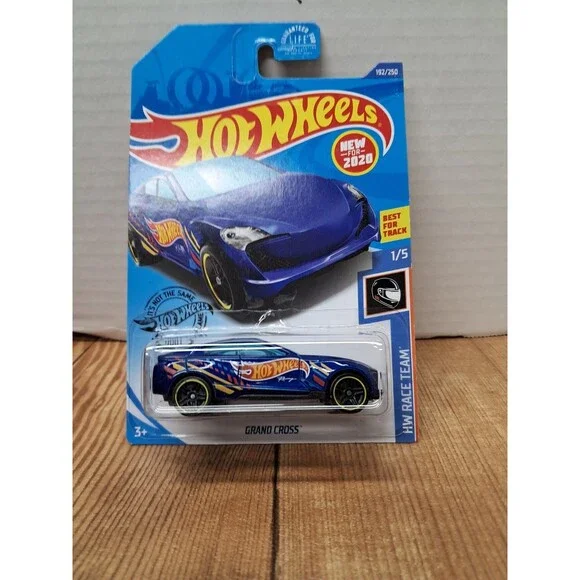 Hot Wheels HW Race Team GRAND CROSS 2020 New, Blue