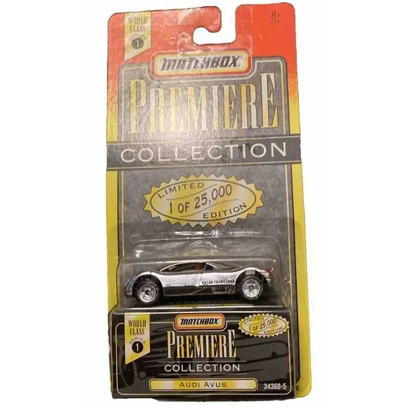 Matchbox - 1995 World Class Series 1 Premiere Collection‎ Audi Avus - Chrome