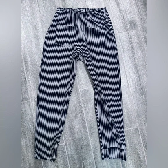Iridium Joey Sweat‎ Pant With Cuff Striped Womens XS Pima Cotton