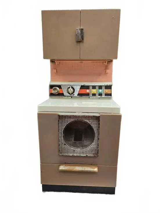 Vtg Barbie Deluxe Reading Toy Dishwasher, Dream Kitchen