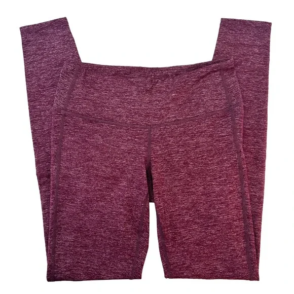 ATHLETA Low Rise Sneaker Length‎ Leggings • XS • burgundy, maroon, purple, yoga