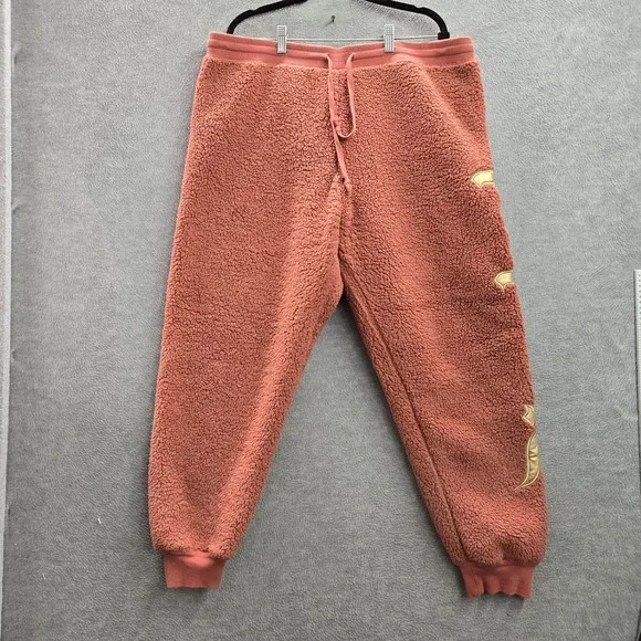 Disney Women Pants XXL Disneyland Resort Embroidery‎ Sweatpants Spirit Jersey