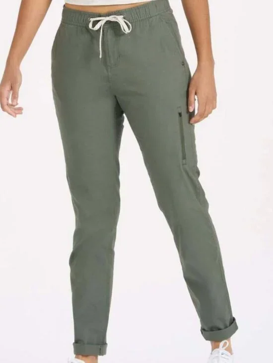 Vuori Ripstop Utility Jogger Pants Olive Green Women’s SMALL