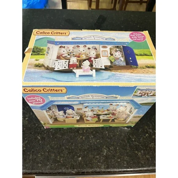 Calico Critters Seaside Restaurant NEW In Box!