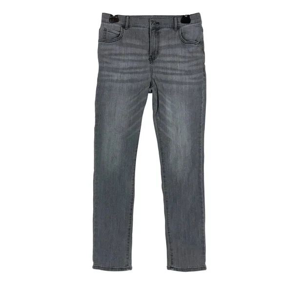 The Children's Place Jeans Kids 16 Gray Straight Stretch Denim Casual School