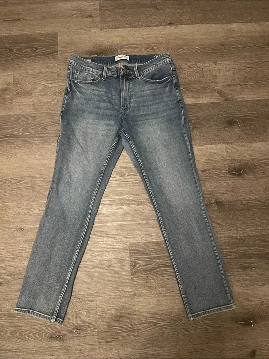 Men's Blue Stretch Slim Jeans
