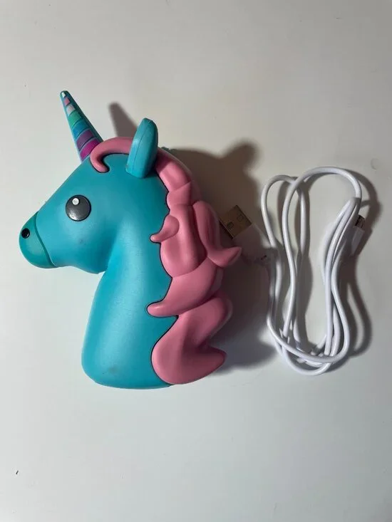 Unicorn Emoji Portable Phone Charger