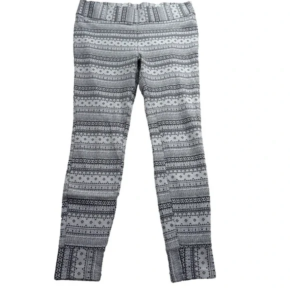 COLUMBIA Pants Women's XL Aspen Lodge Fair Isle Legging Nordic Winter Gray
