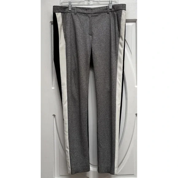 Luisa Cerano Pants Size USA‎ 10 Multi Pattern Italian Fabric Pants Slacks