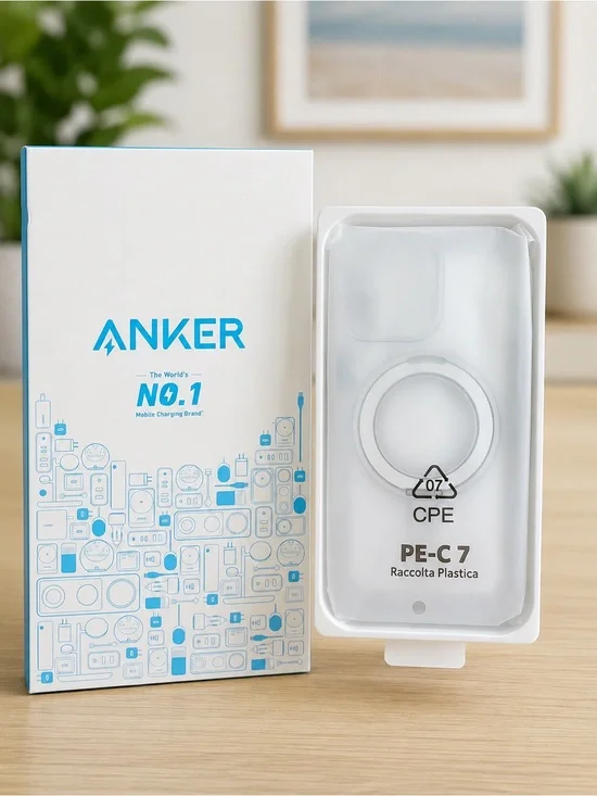 Anker Magnetic Wireless Charger NEW White Open Box w/ Original Packaging