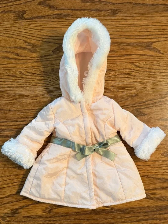 American Girl Doll Pretty Pink Coat