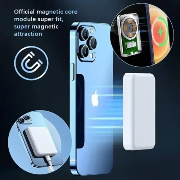 MagSafe Magnetic Wireless Portable 10000mAh Wireless Charger Power Bank