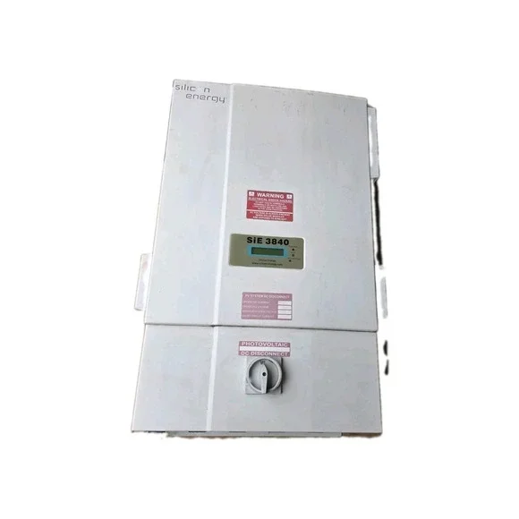 Silicon Energy SiE 3840 Solar Panel Inverter