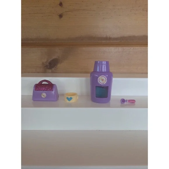 Doc McStuffins Replacement Medical Bag Small 4 Instruments‎ Purple Glitter Small