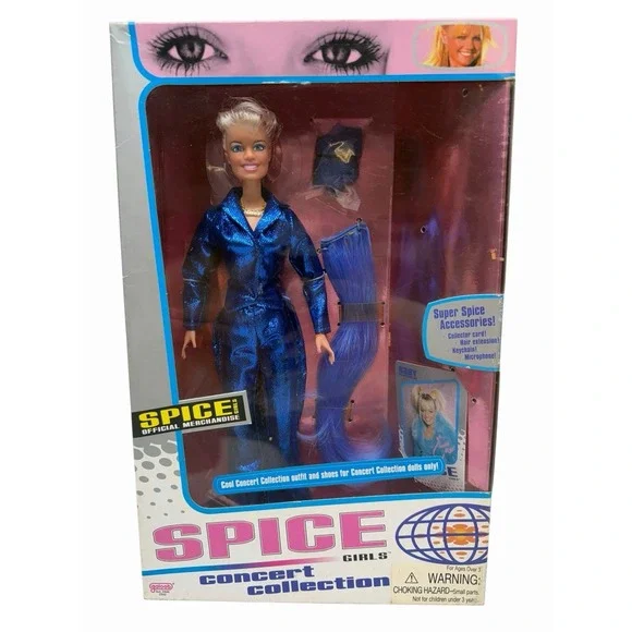 1998 Spice Girls Concert Collection BABY SPICE Emma Barbie Doll NIB‎
