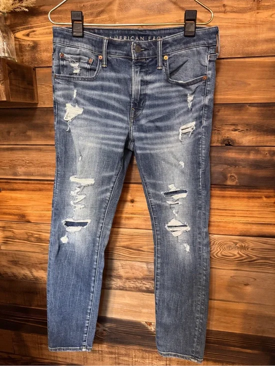 Men’s Unisex American Eagle Distressed Jeans 34x30 – NWOT